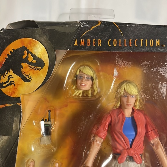 Mattel Jurassic World Amber Collection Dr. Ellie Sattler Figure New - Picture 2 of 6